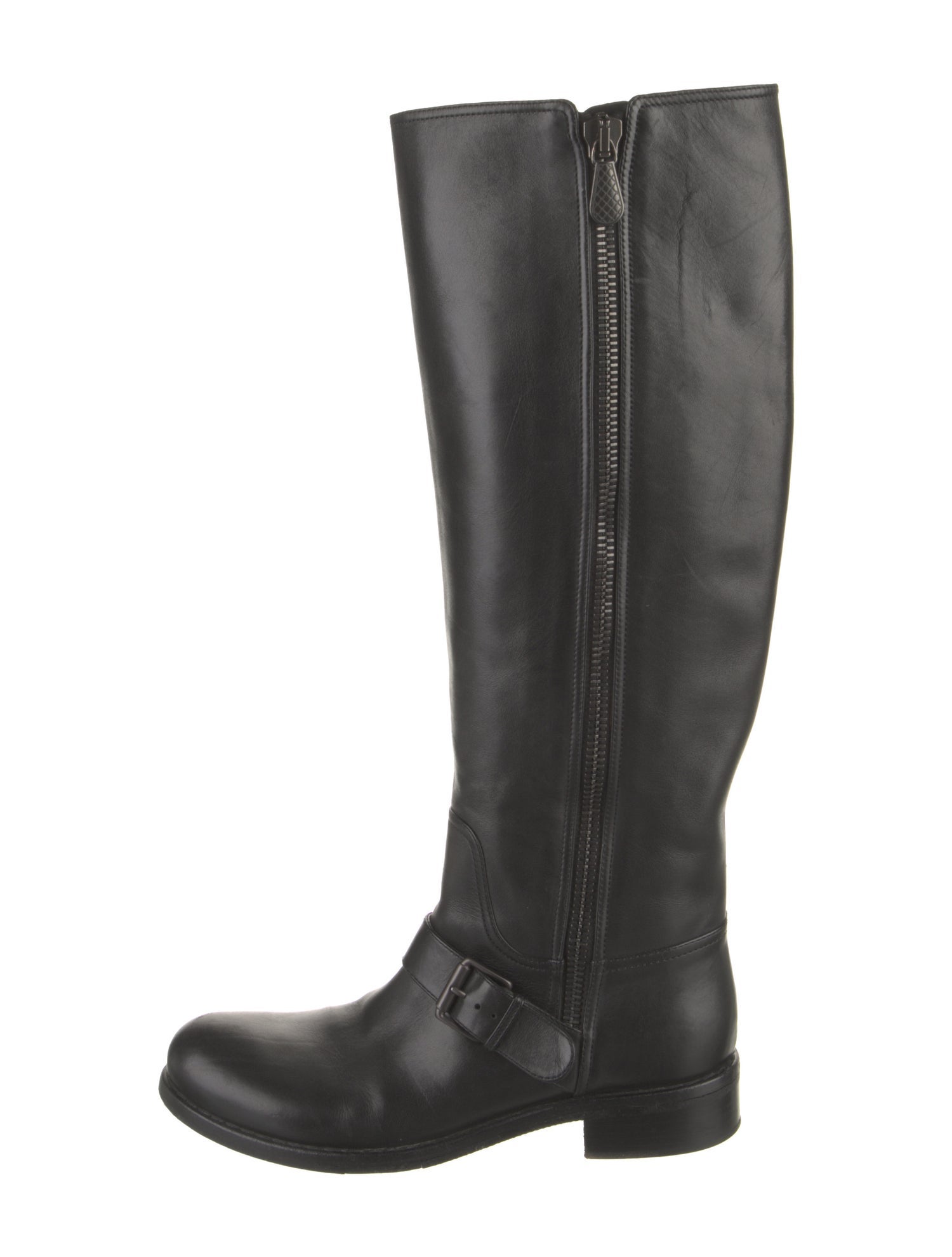 Bottega Veneta Leather Riding Boots