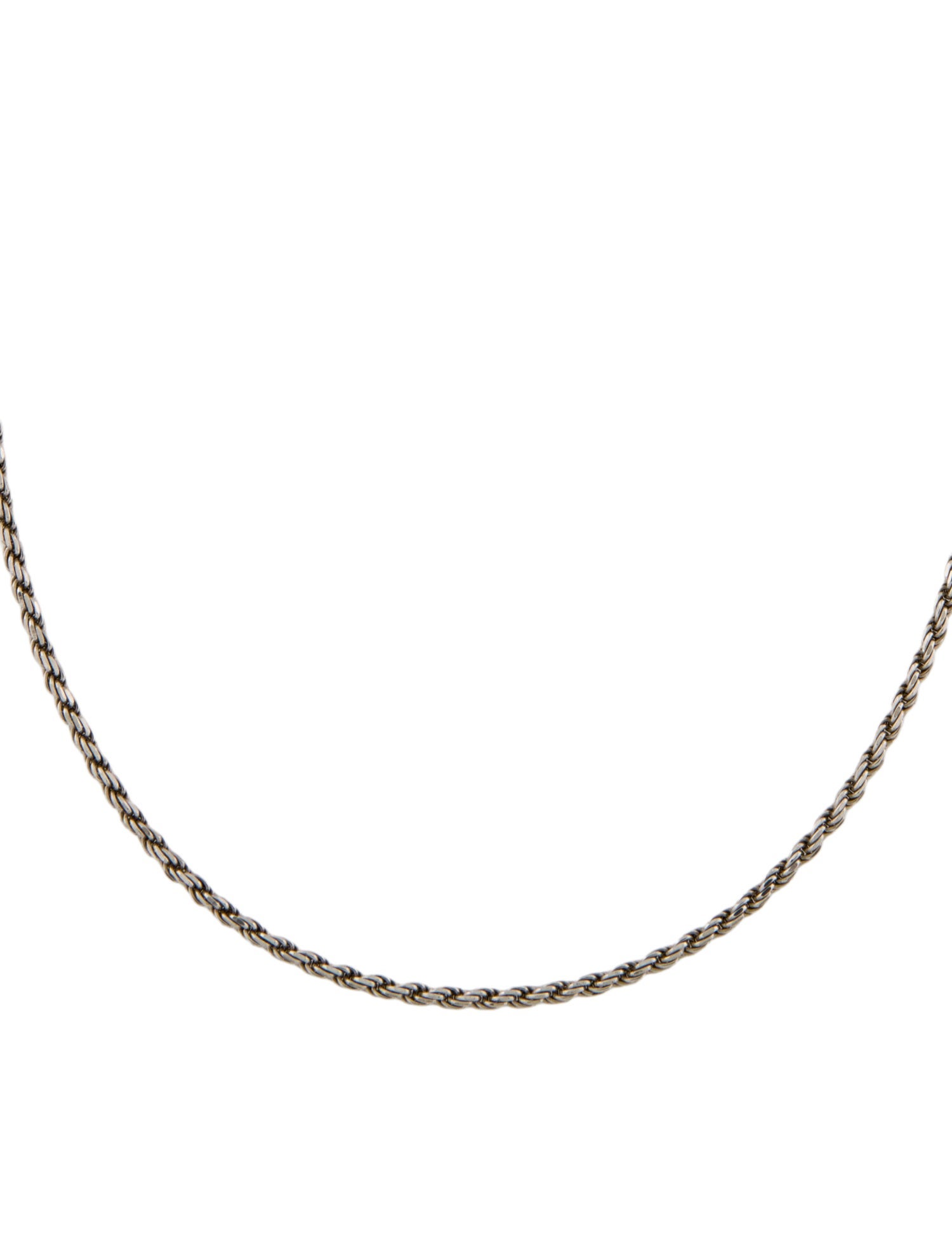 Bottega Veneta Woven Chain Necklace