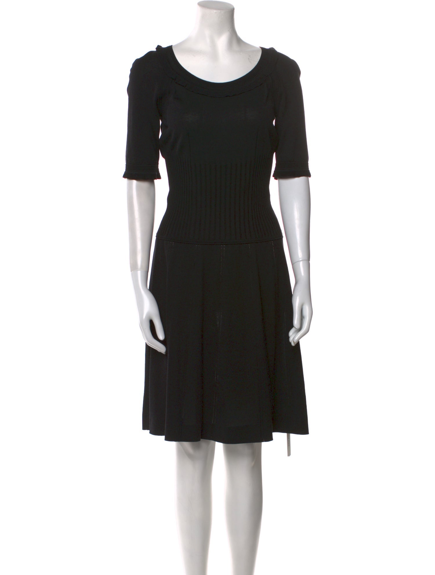Bottega Veneta Scoop Neck Knee-Length Dress