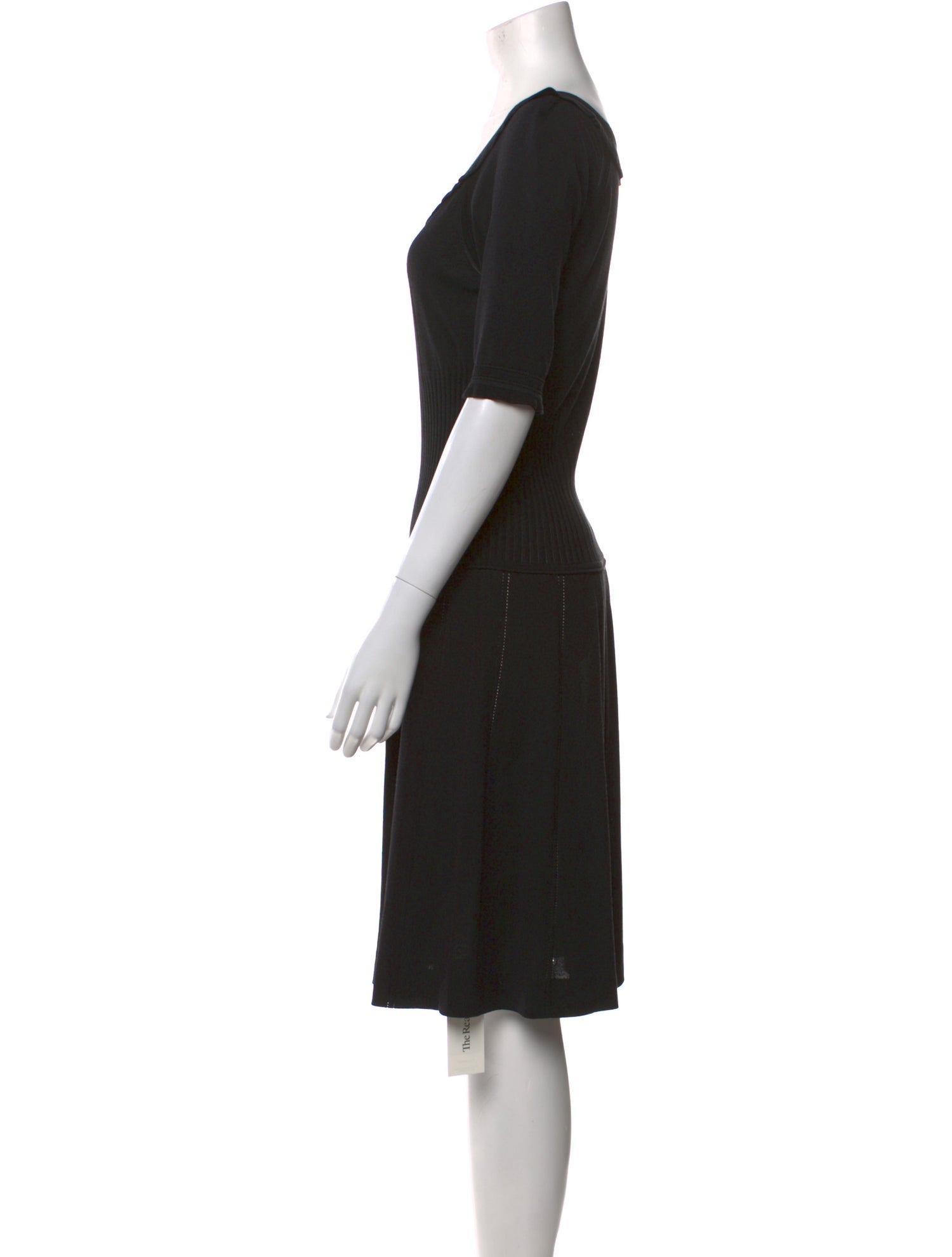 Bottega Veneta Scoop Neck Knee-Length Dress