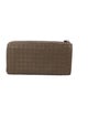 Bottega Veneta Intrecciato Weave Leather Continental Wallet