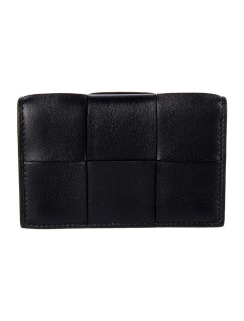 Bottega Veneta Maxi Intrecciato Card Case Intrecciato Weave Wallet