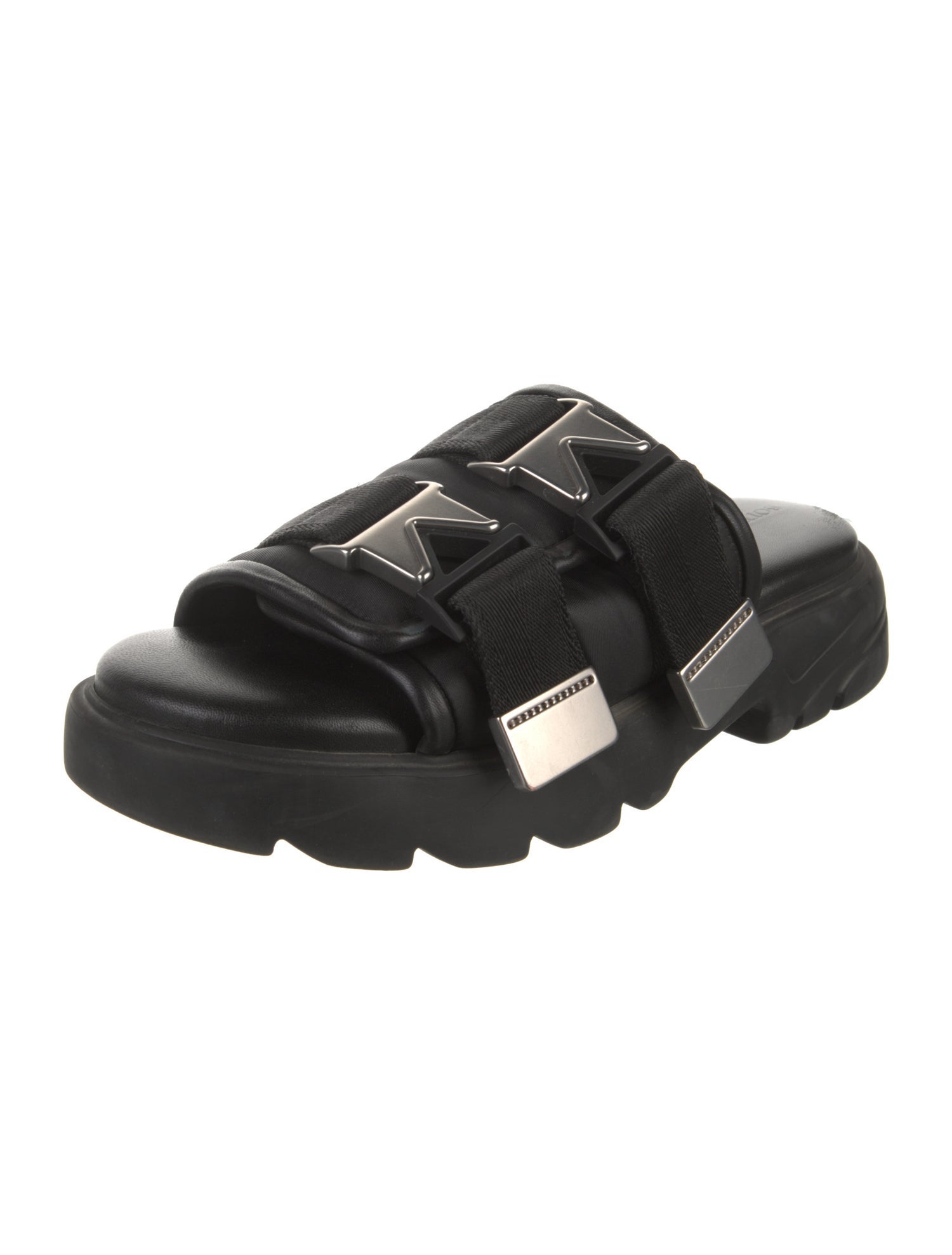 Bottega Veneta Leather Slides