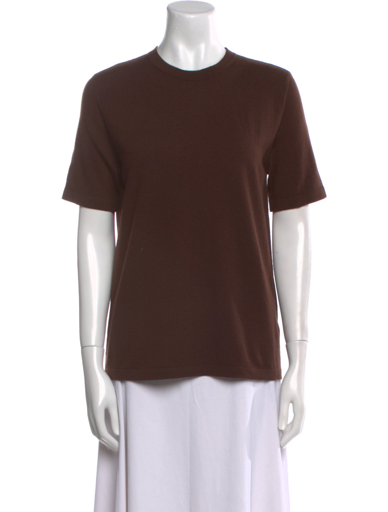 Bottega Veneta Cashmere Crew Neck T-Shirt