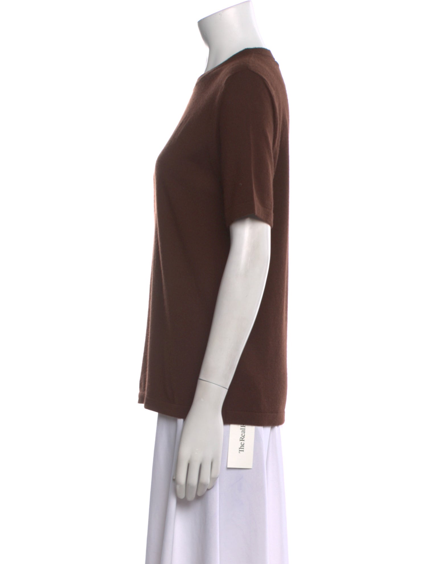 Bottega Veneta Cashmere Crew Neck T-Shirt