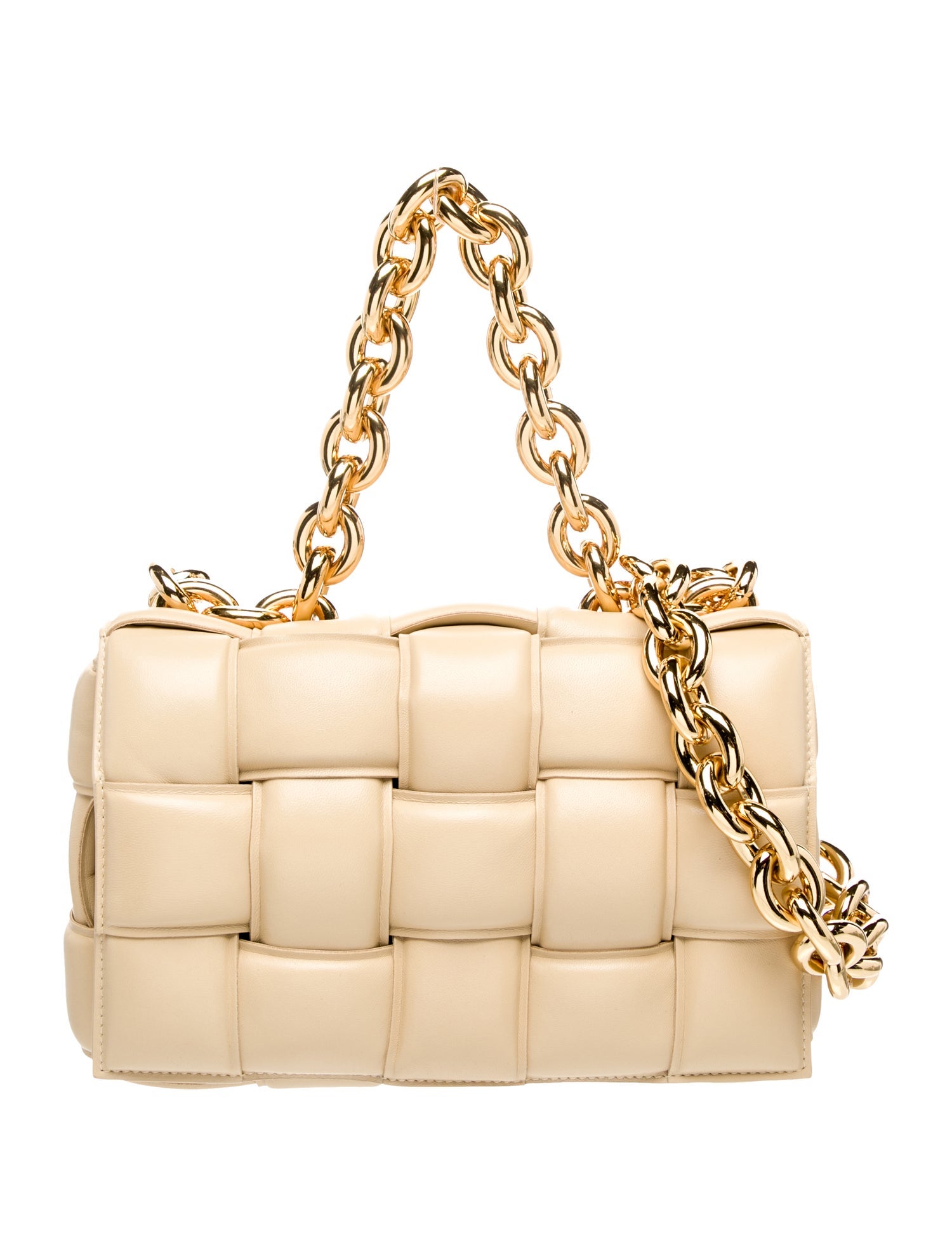 Bottega Veneta Intrecciato Chain Padded Cassette