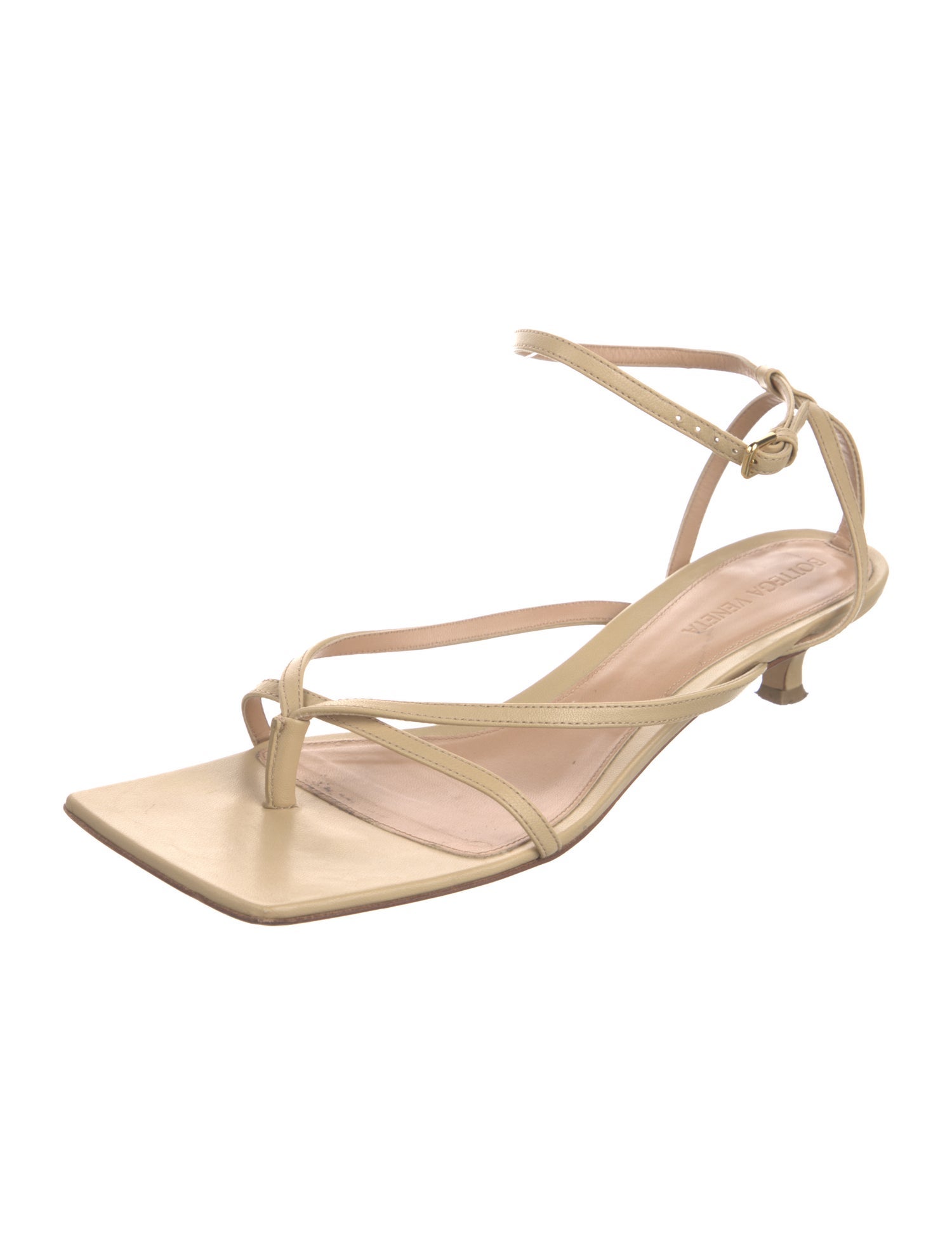 Bottega Veneta Leather Sandals