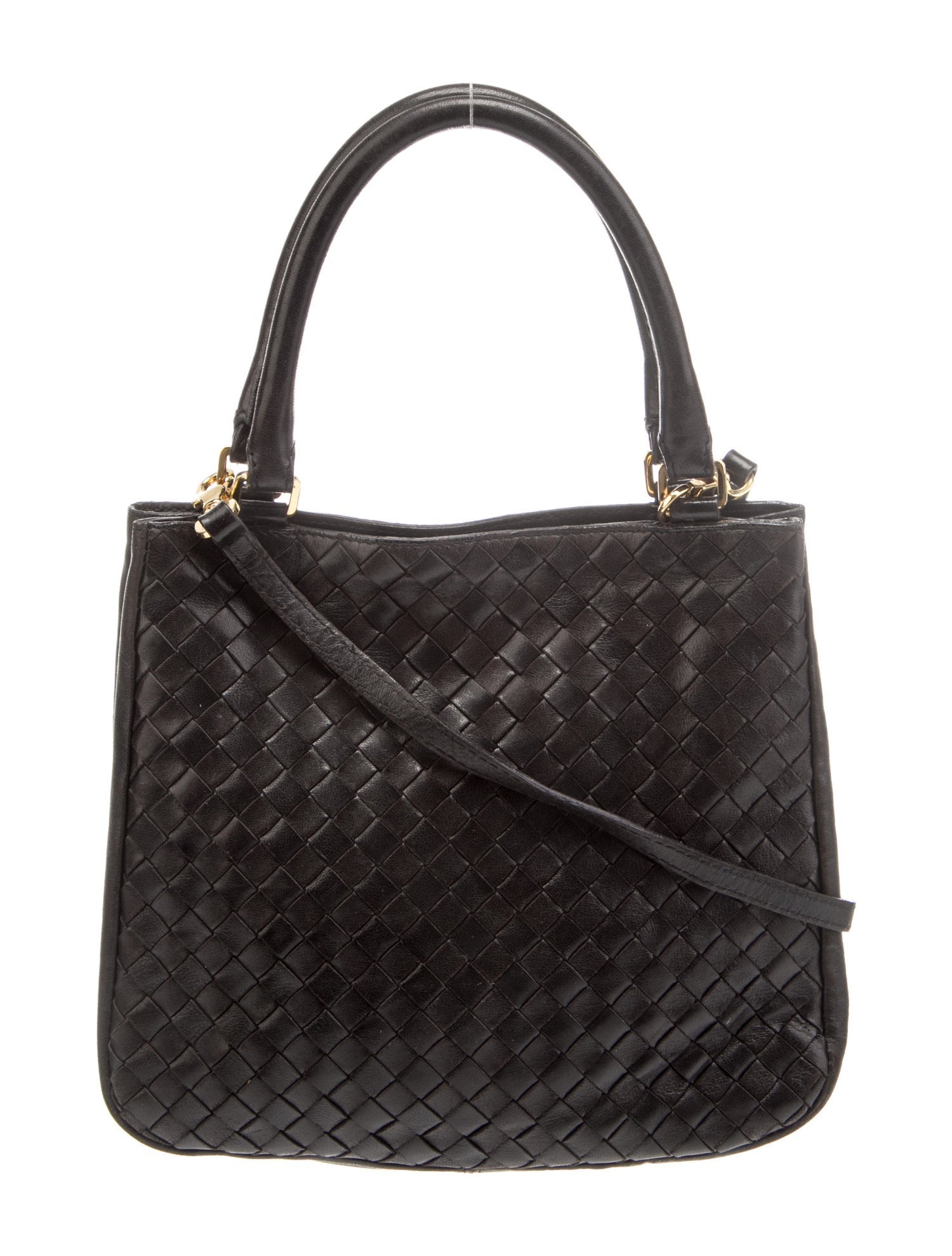 Bottega Veneta Intrecciato Top Handle Bag Vintage