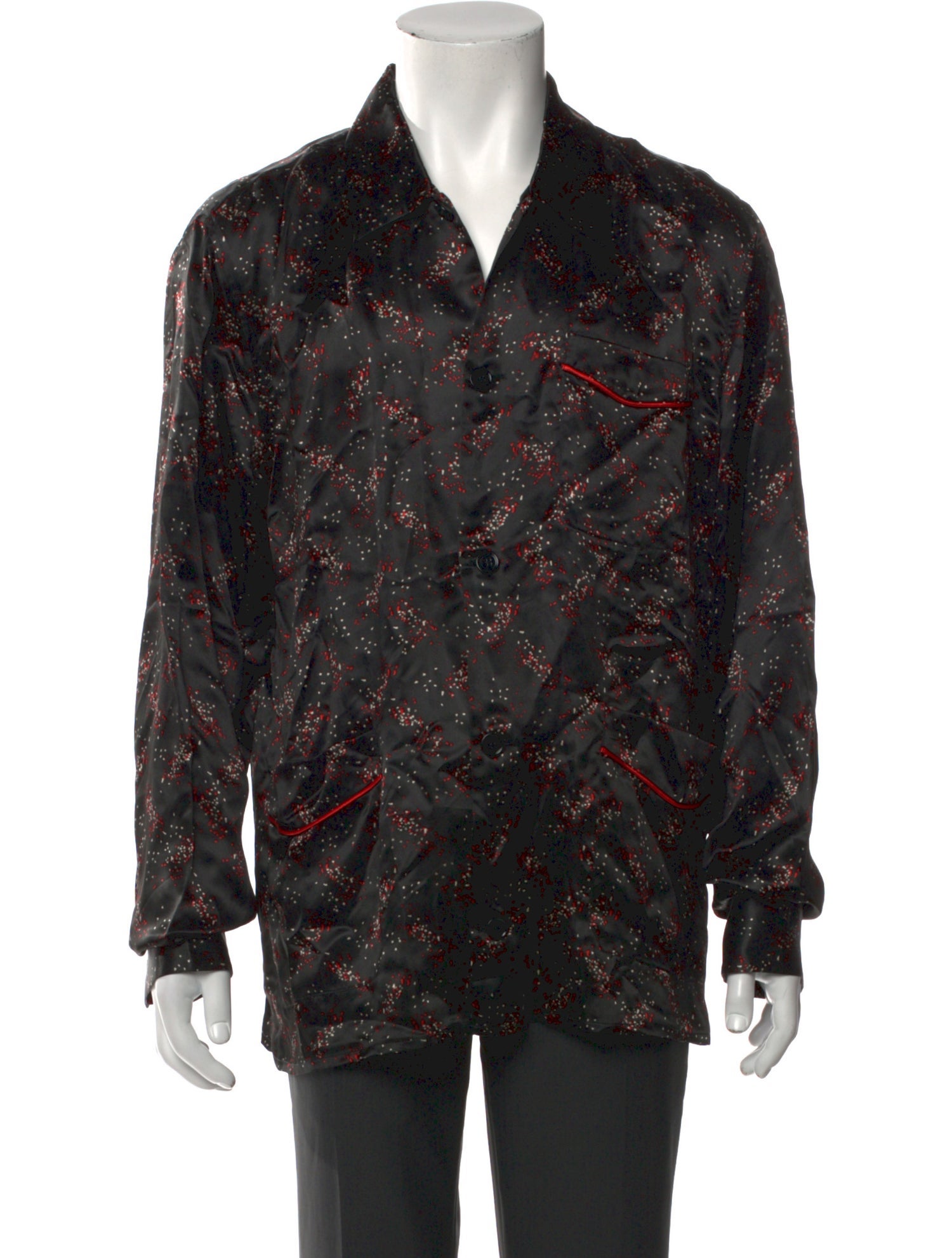 Bottega Veneta Printed Long Sleeve Shirt w/ Tags