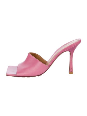 Bottega Veneta Leather Slides