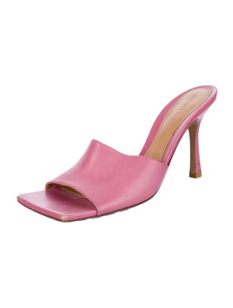 Bottega Veneta Leather Slides