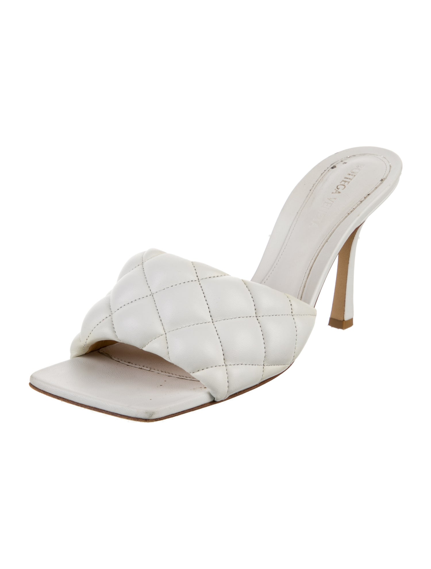 Bottega Veneta Leather Slides