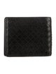 Bottega Veneta Bi Fold Intrecciato Weave Wallet