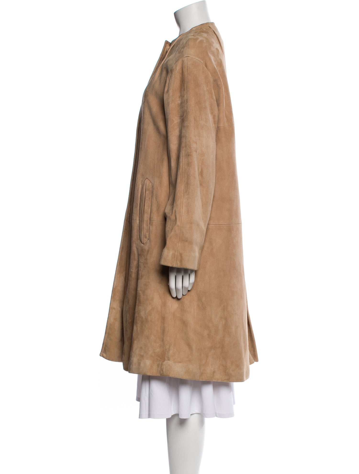 Bottega Veneta Suede Coat