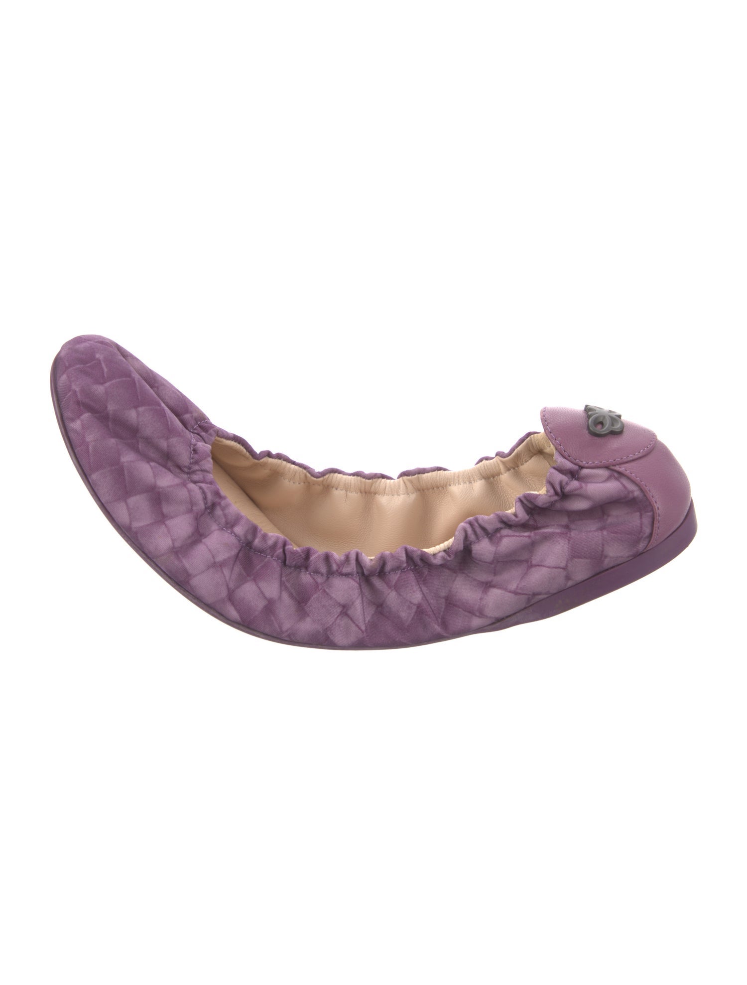 Bottega Veneta Animal Print Ballet Flats