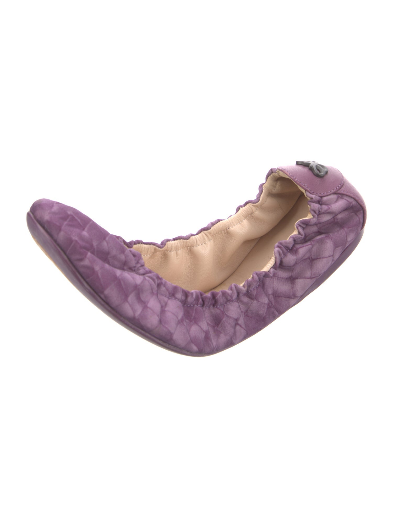 Bottega Veneta Animal Print Ballet Flats