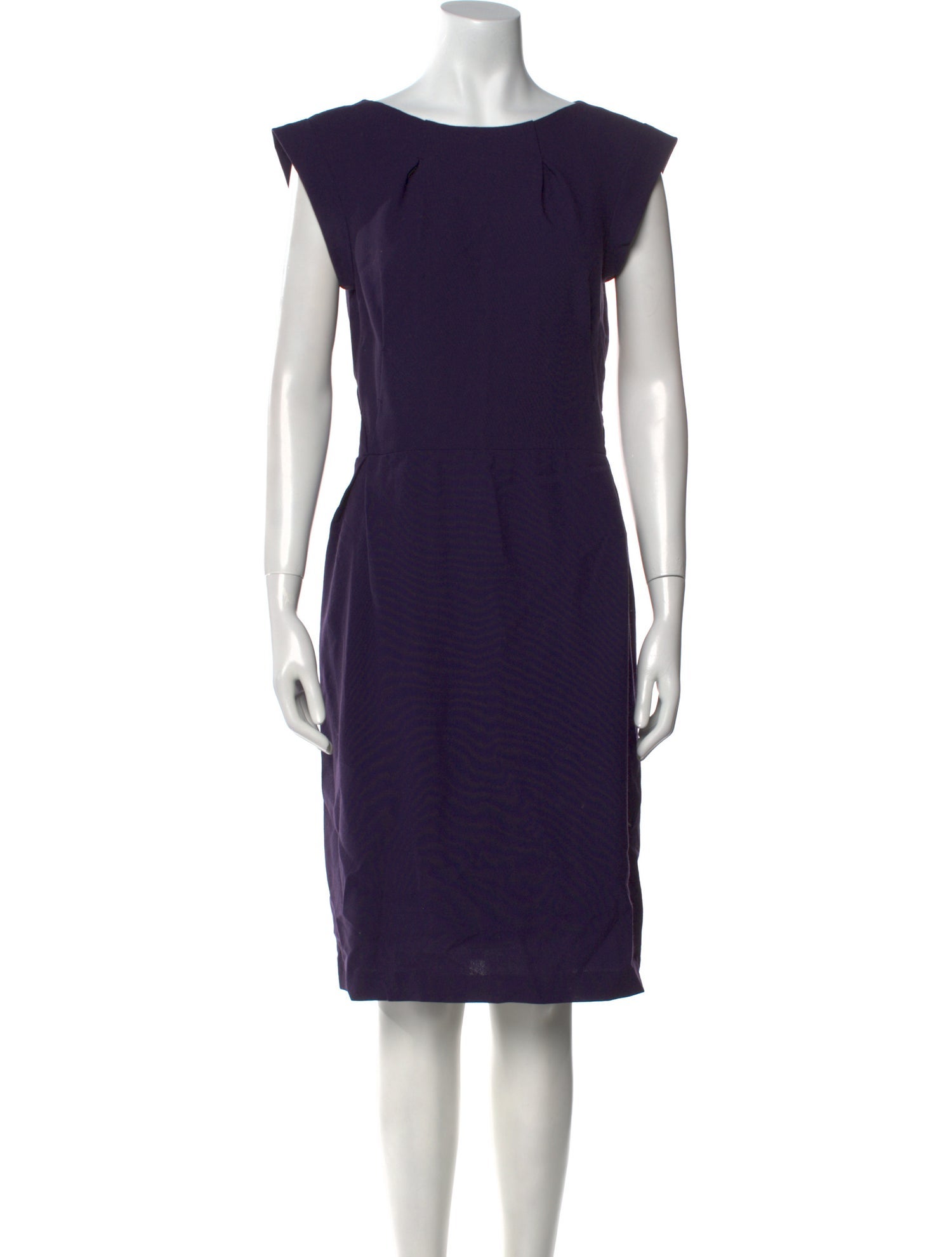Bottega Veneta Virgin Wool Knee-Length Dress