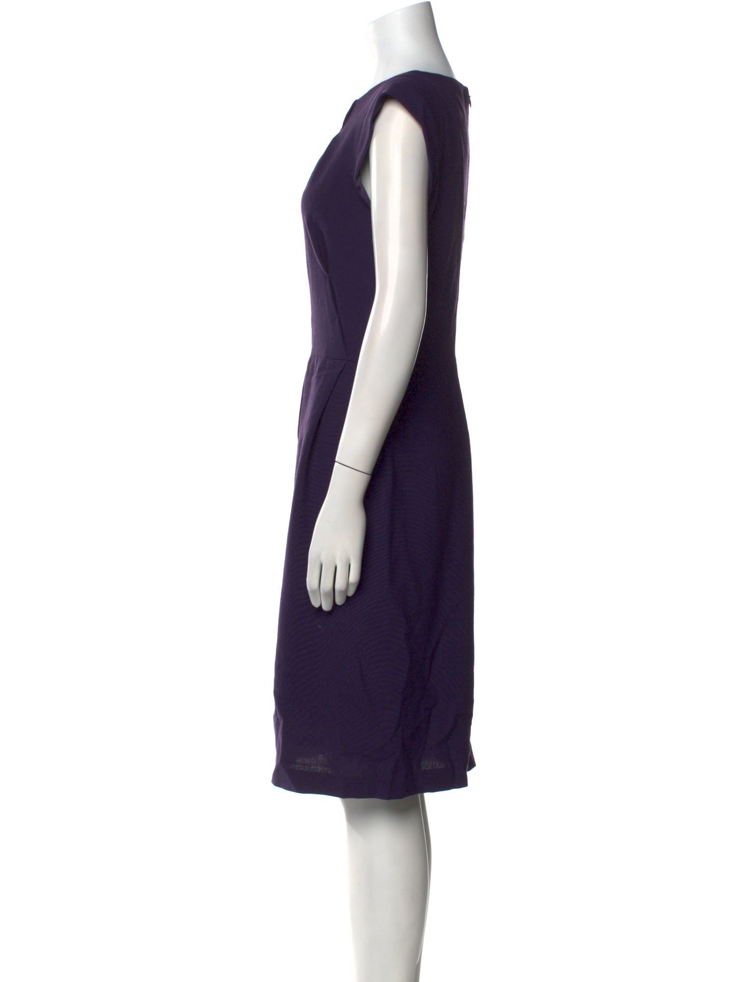 Bottega Veneta Virgin Wool Knee-Length Dress
