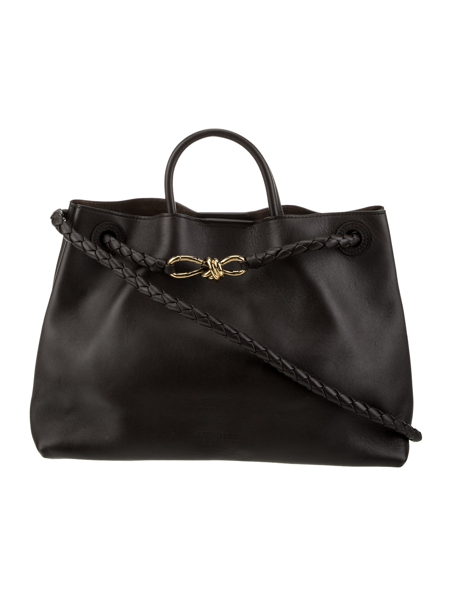 Bottega Veneta Intrecciato Top Handle Bag Large