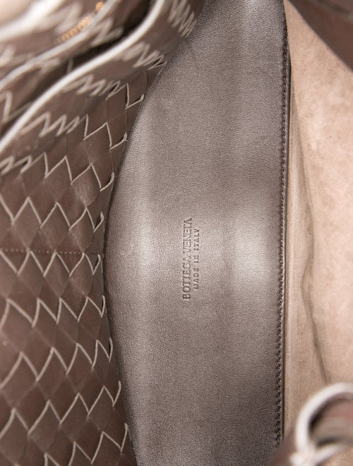 Bottega Veneta Intrecciato Top Handle Bag Large