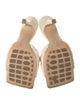 Bottega Veneta Quilted Pattern Leather Slides