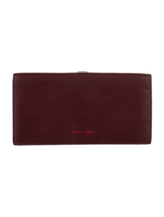 Bottega Veneta Leather Continental Wallet