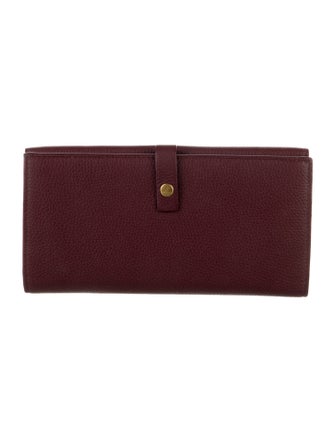 Bottega Veneta Leather Continental Wallet