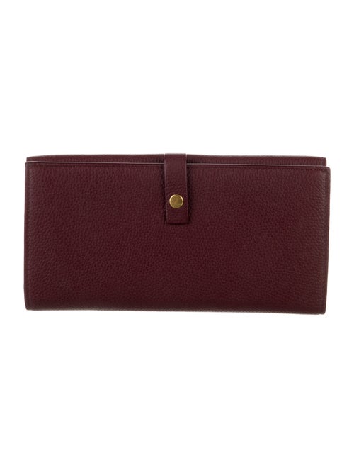 Bottega Veneta Leather Continental Wallet