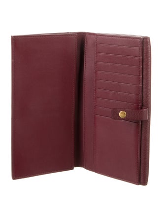 Bottega Veneta Leather Continental Wallet