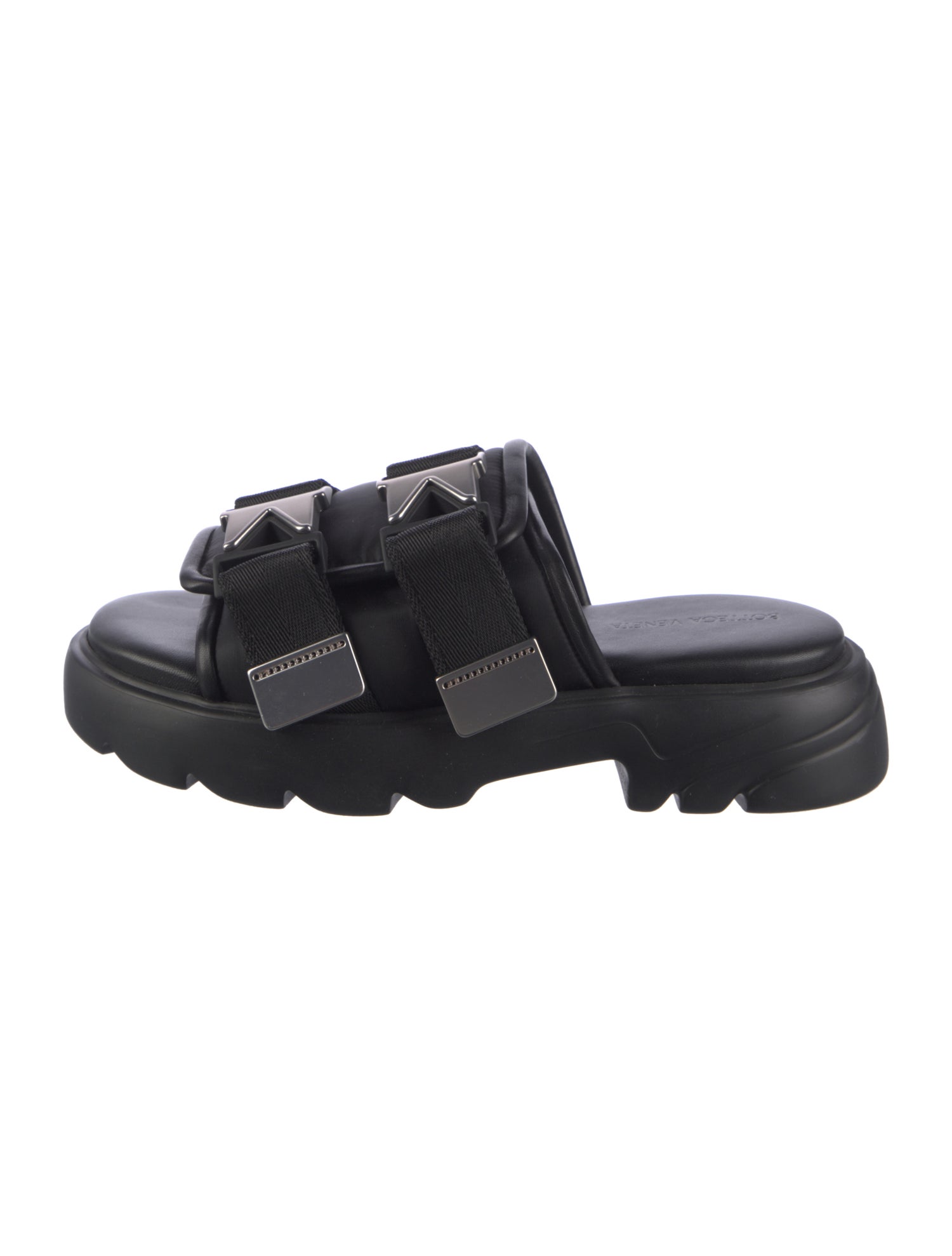 Bottega Veneta Leather Slides