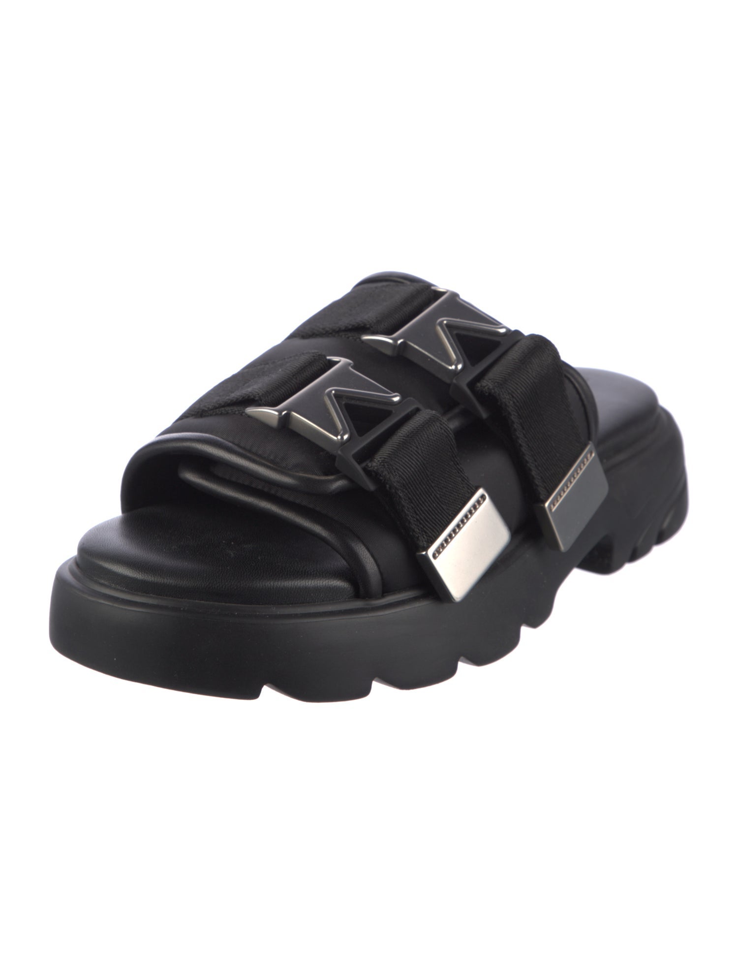 Bottega Veneta Leather Slides