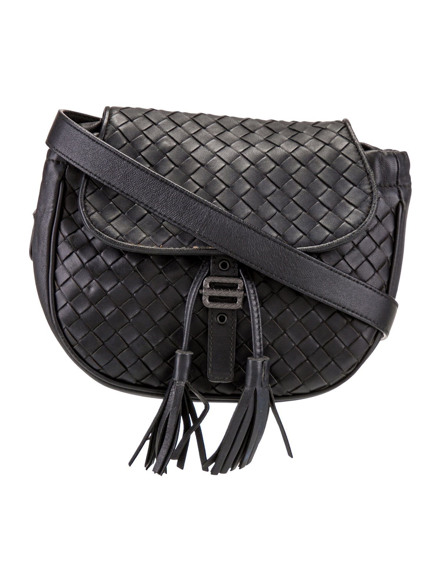 Bottega Veneta Intrecciato Crossbody Bag Mini