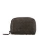 Bottega Veneta Zip Coin Purse Intrecciato Weave Wallet