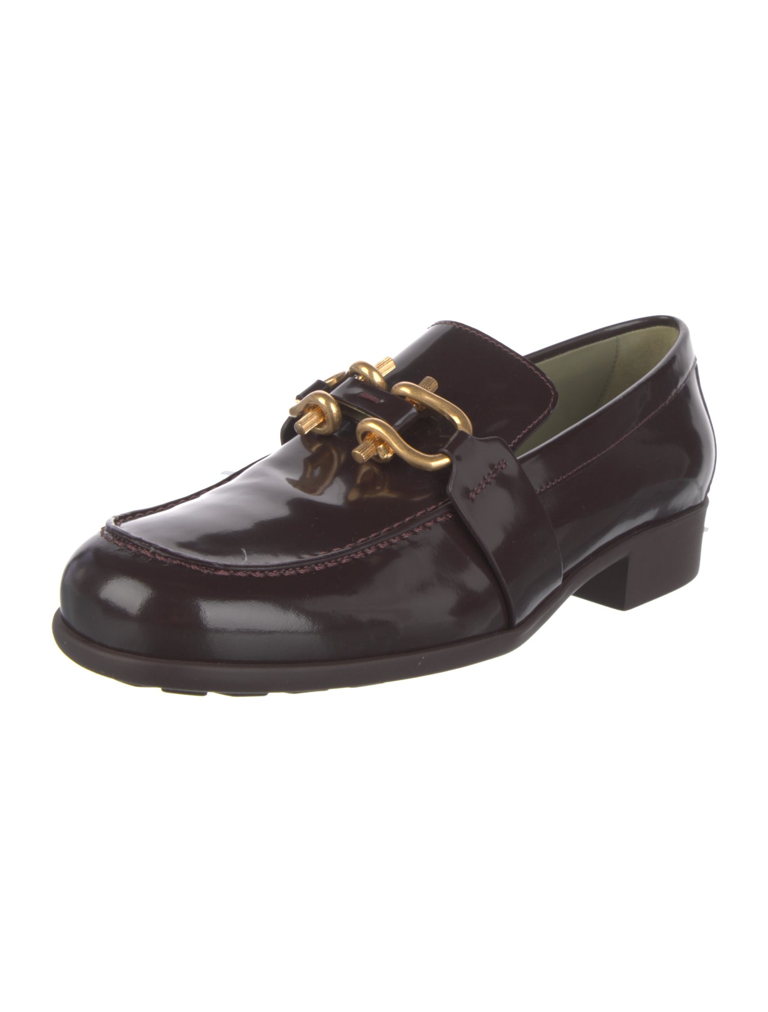 Bottega Veneta Patent Leather Loafers
