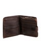 Bottega Veneta Intrecciato Weave Leather Compact Wallet