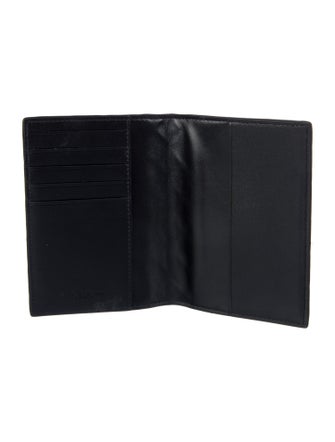 Bottega Veneta Passport Holder Intrecciato Weave Wallet