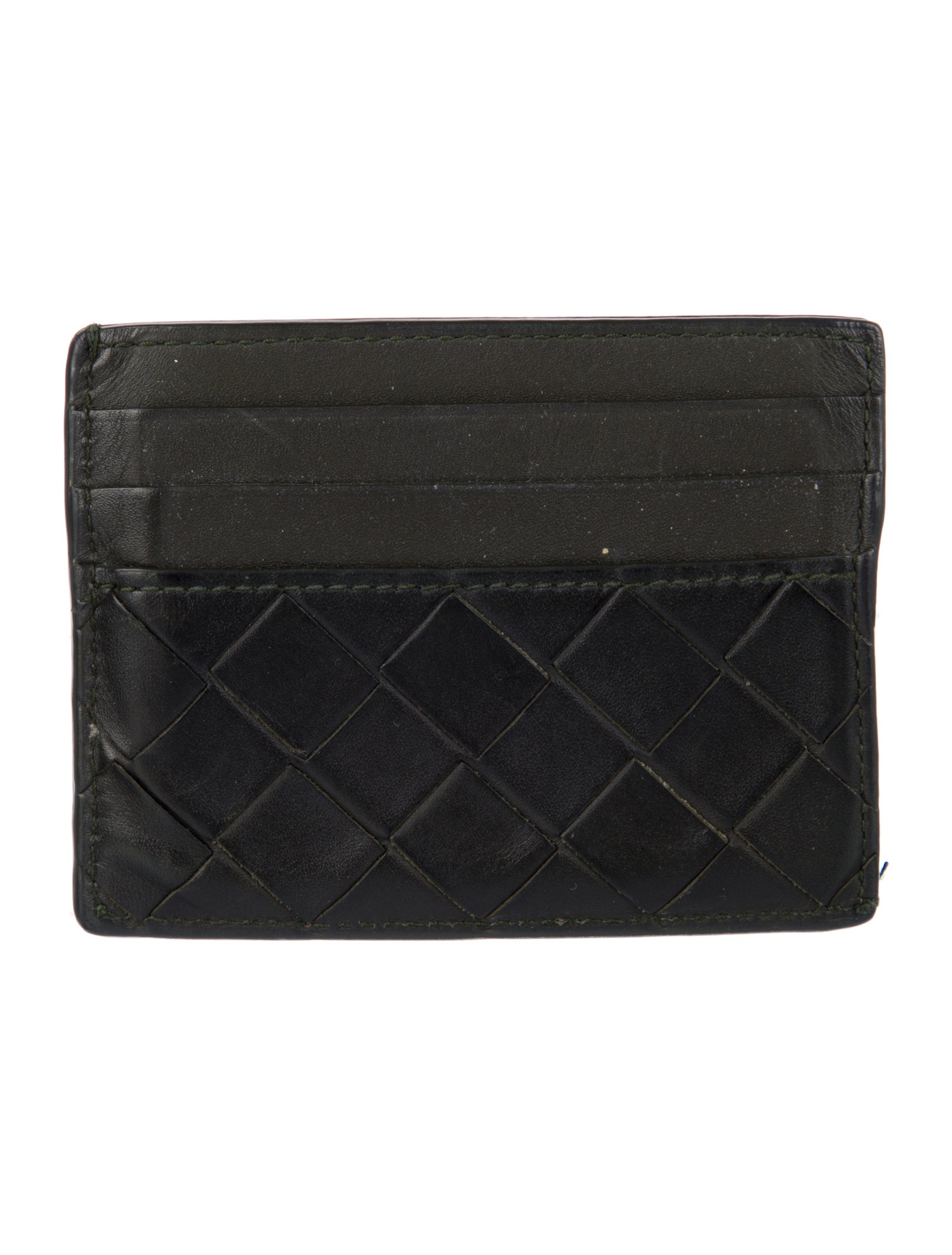 Bottega Veneta Intrecciato Weave Leather Wallet