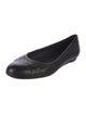 Bottega Veneta Intrecciato Weave Leather Ballet Flats