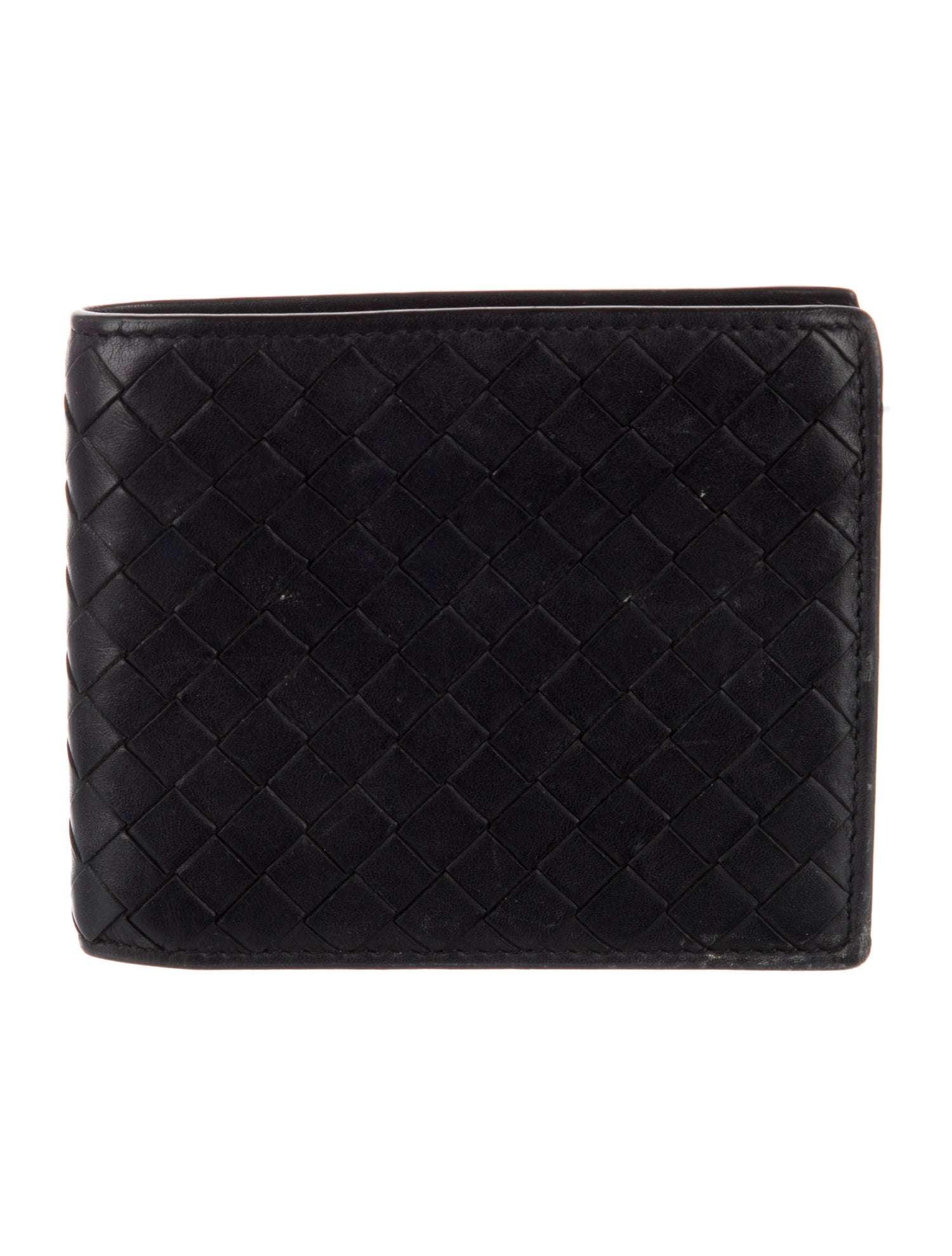 Bottega Veneta Intrecciato Weave Leather Bifold Wallet