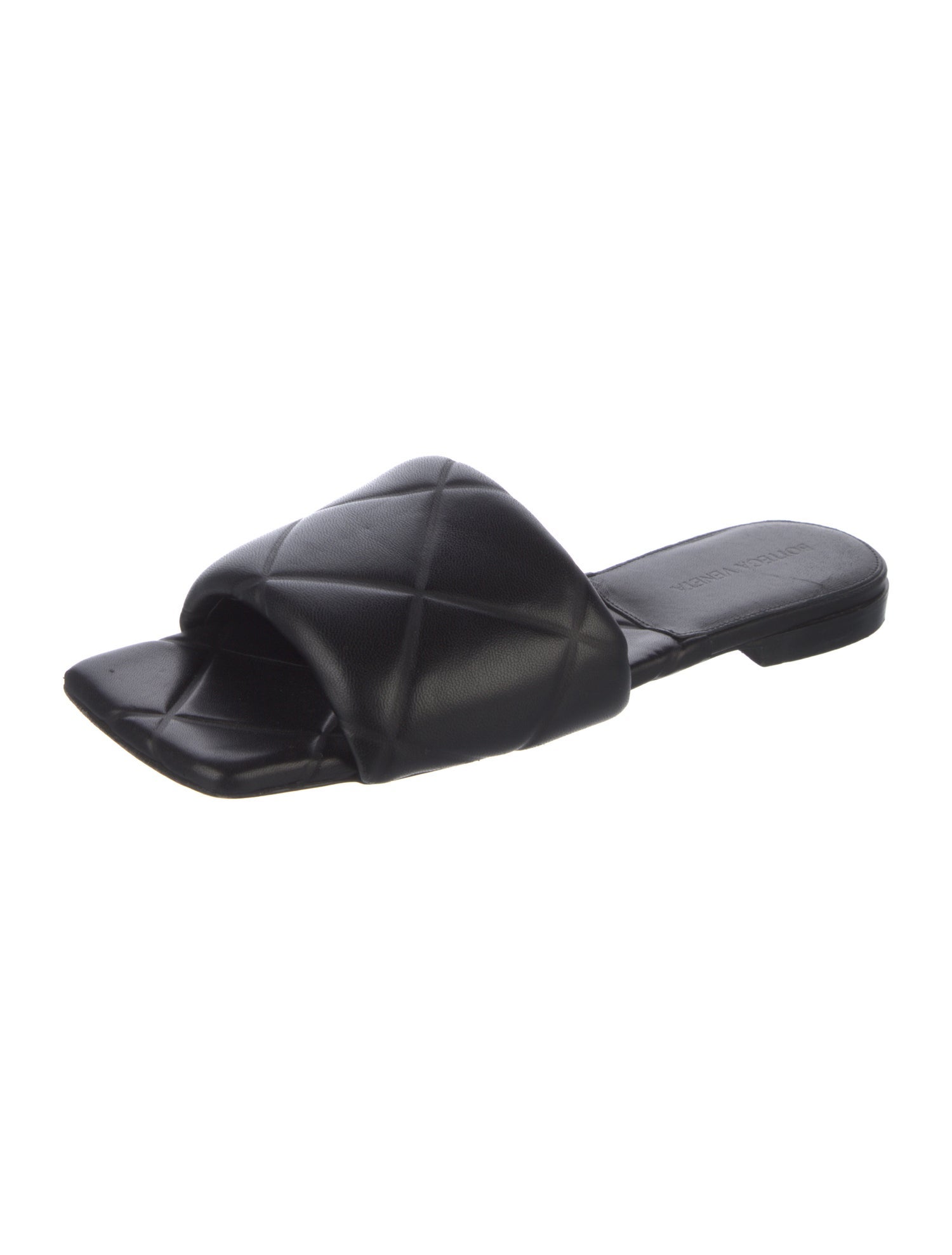 Bottega Veneta Leather Slides