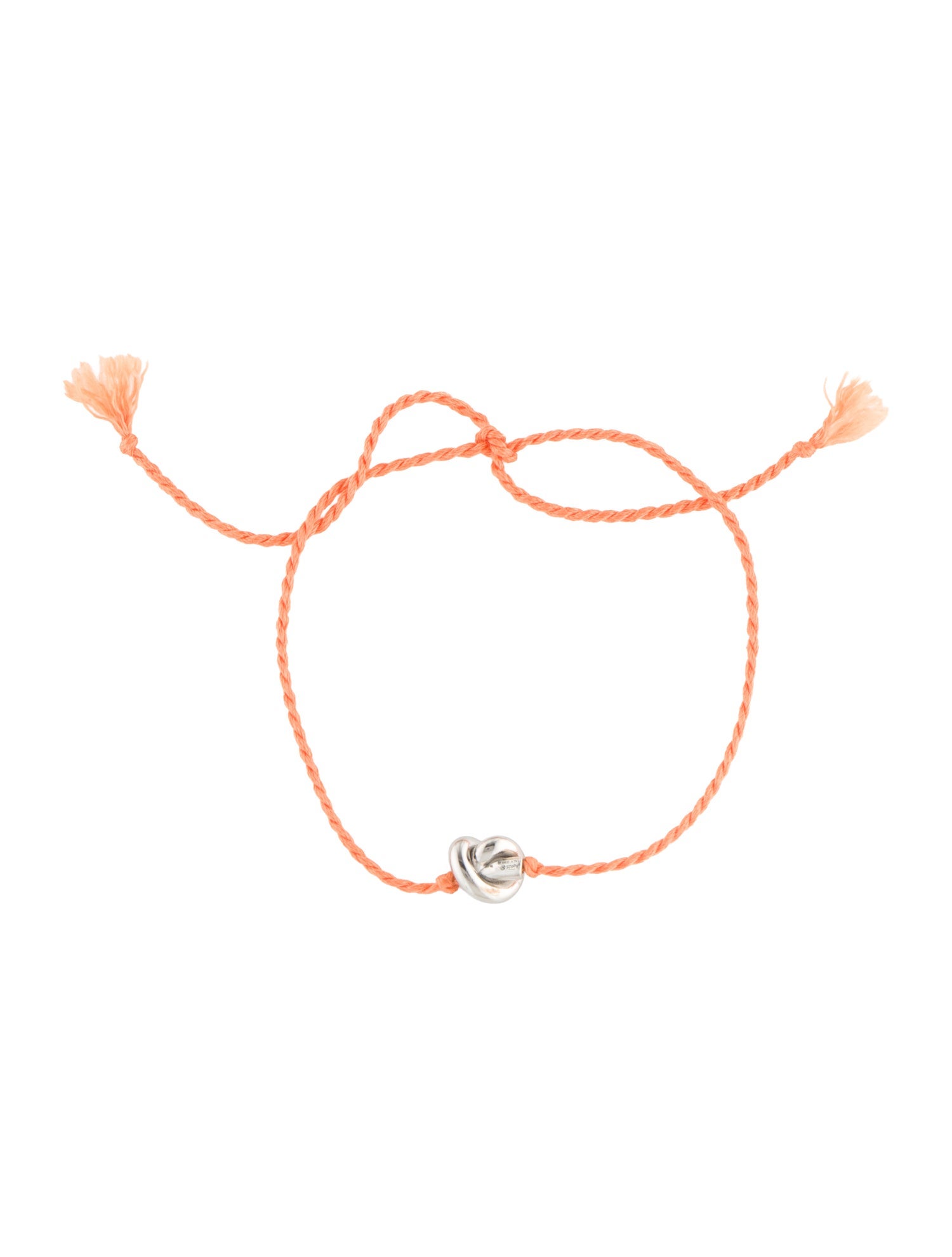 Bottega Veneta Silk Cord Knot Friendship Bracelet