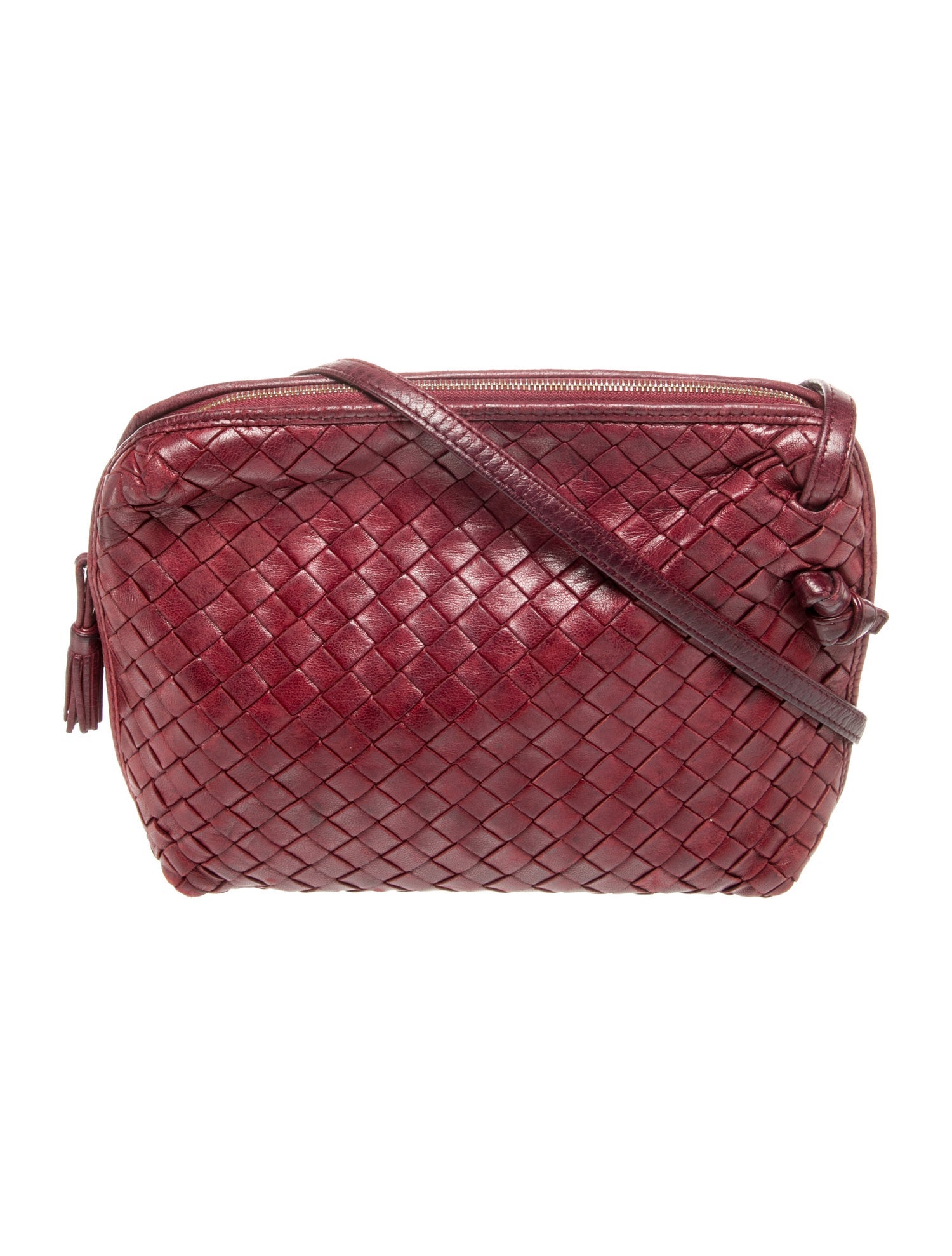 Bottega Veneta Intrecciato Crossbody Bag Vintage