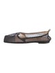 Bottega Veneta Mesh Chain-Link Accents Ballet Flats