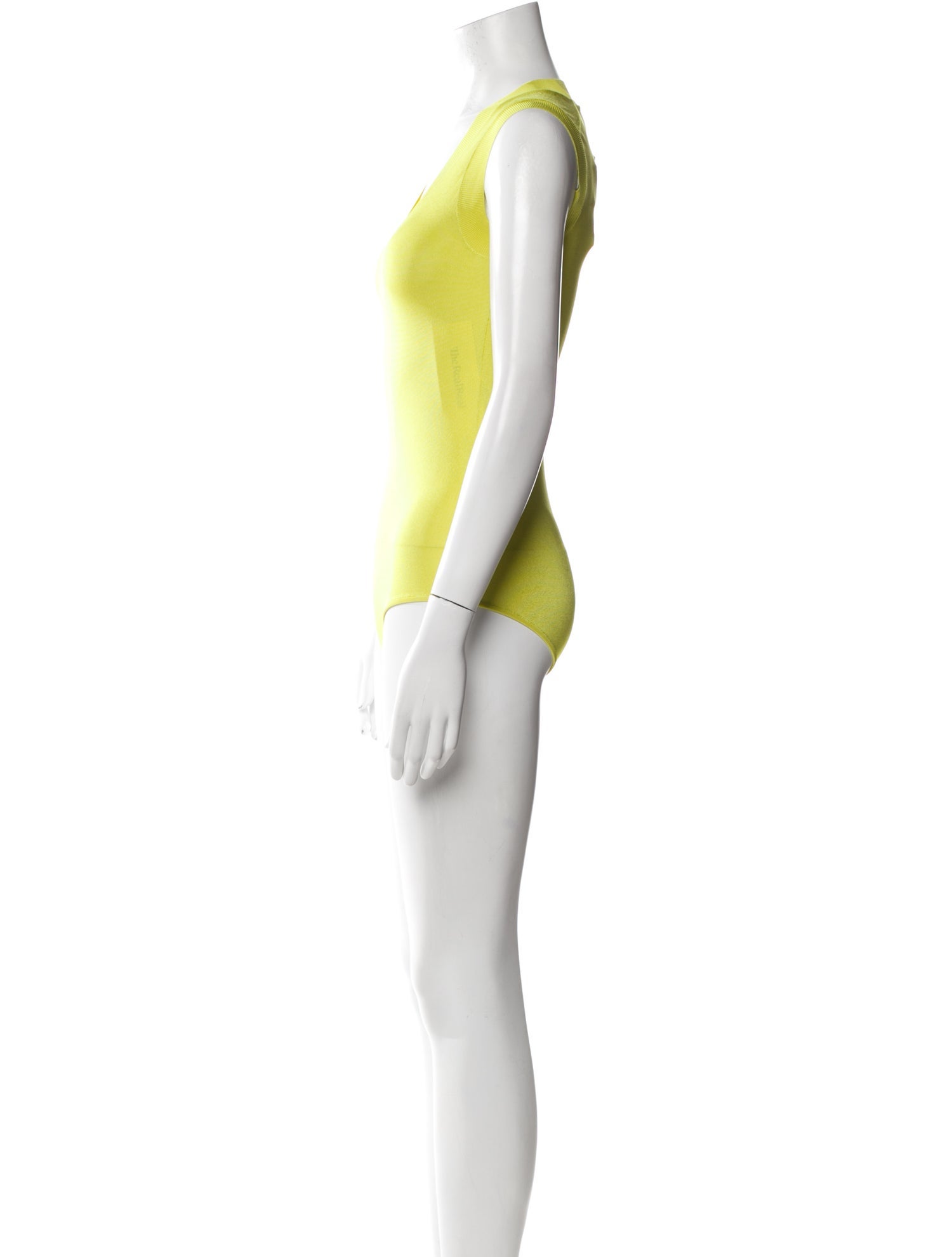 Bottega Veneta Cashmere Scoop Neck Bodysuit w/ Tags