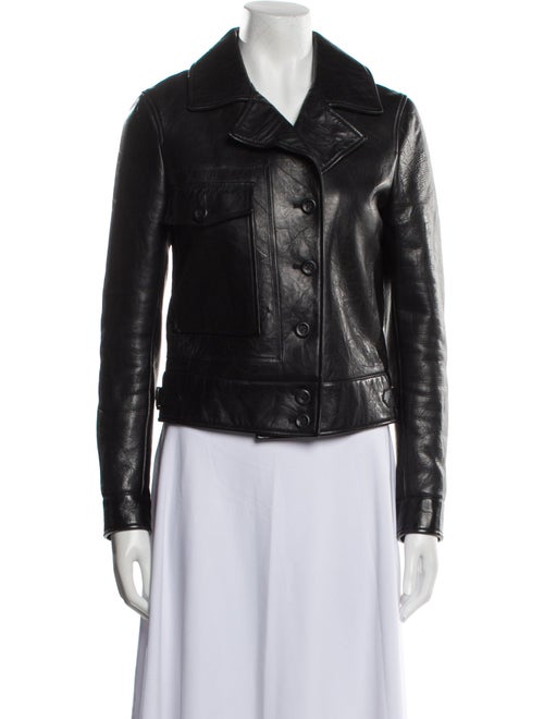 Bottega Veneta Leather Biker Jacket