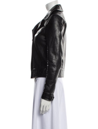 Bottega Veneta Leather Biker Jacket