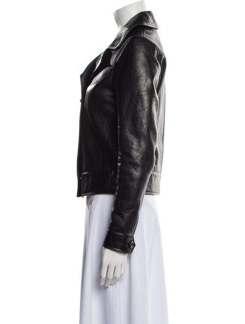 Bottega Veneta Leather Biker Jacket