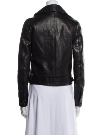 Bottega Veneta Leather Biker Jacket