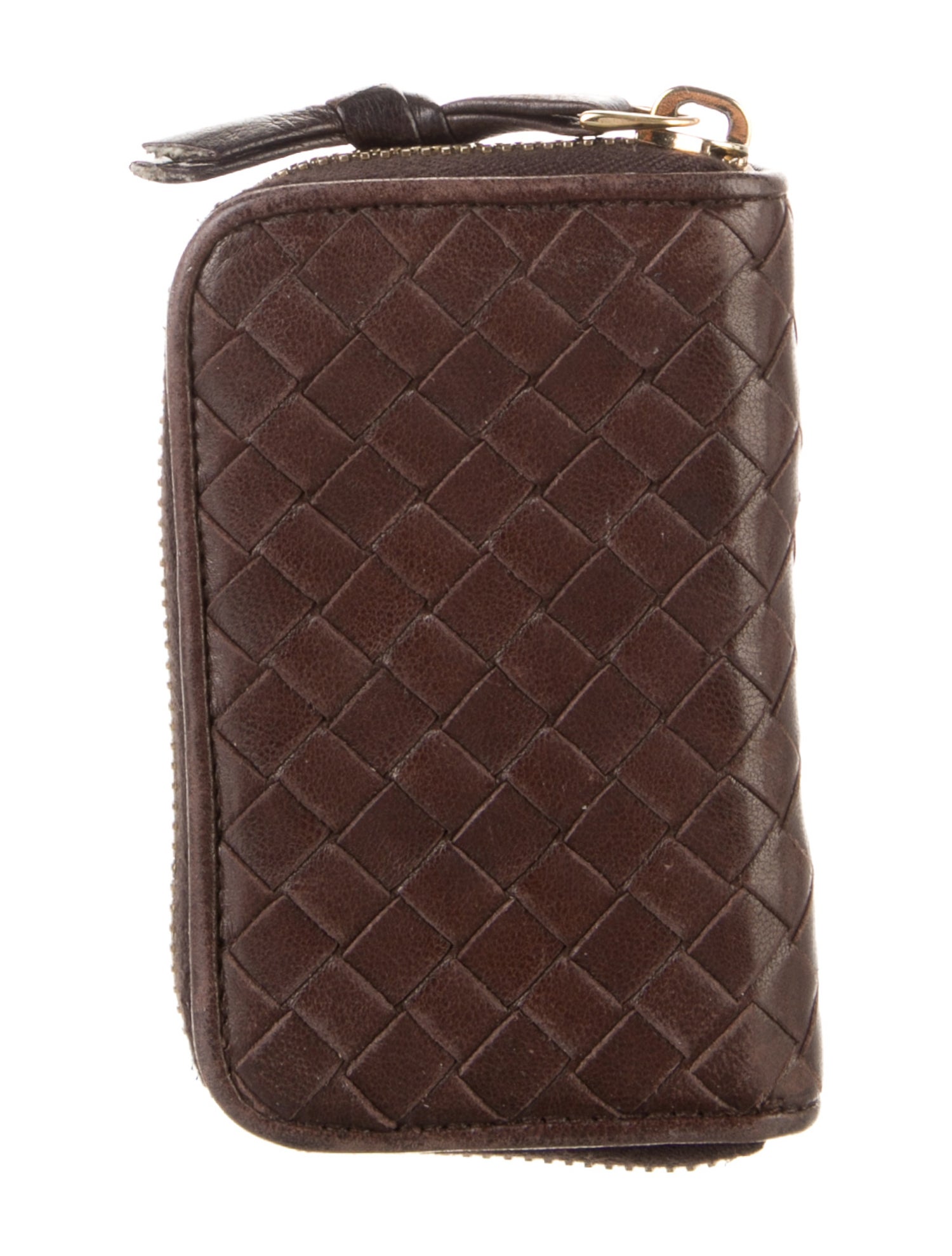 Bottega Veneta Vintage Intrecciato Weave Wallet
