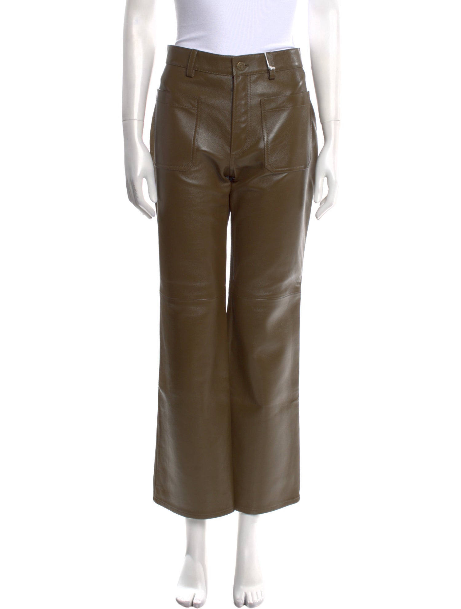 Bottega Veneta Straight Leg Pants
